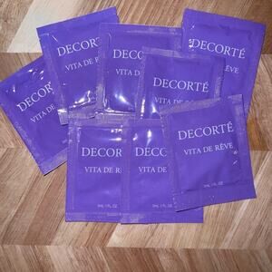 DECORTÉ Vita de Rêve Herbal Concentrate Skincare Serum Samples 3 mL Lot of 8